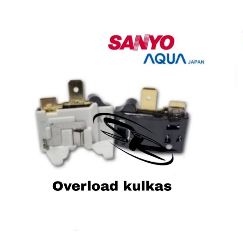 Overload Kulkas Sanyo AQua 1 Pintu / 2 Pintu