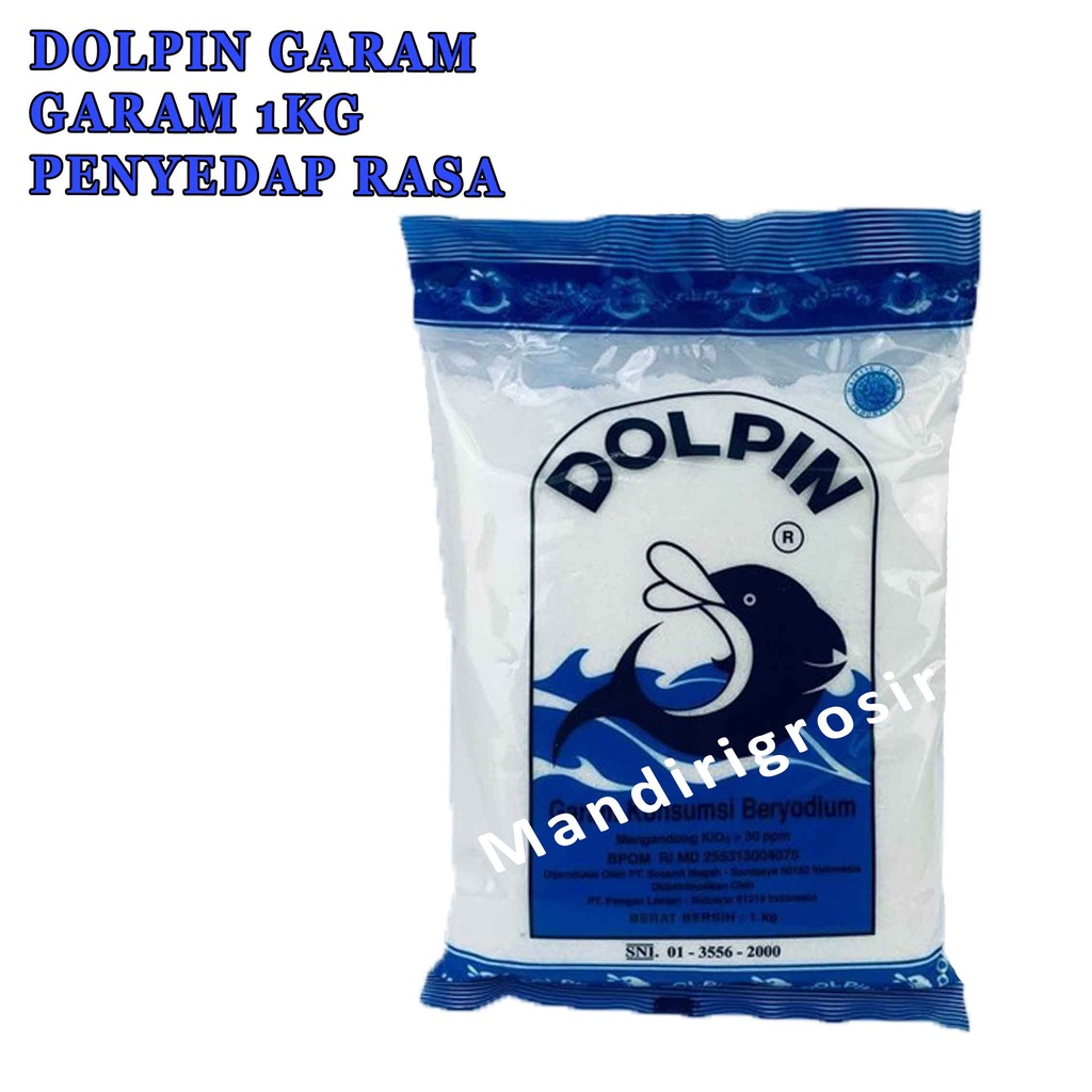 Garam doplin* Garam* Garam konsumsi Beryodium* 1 kg