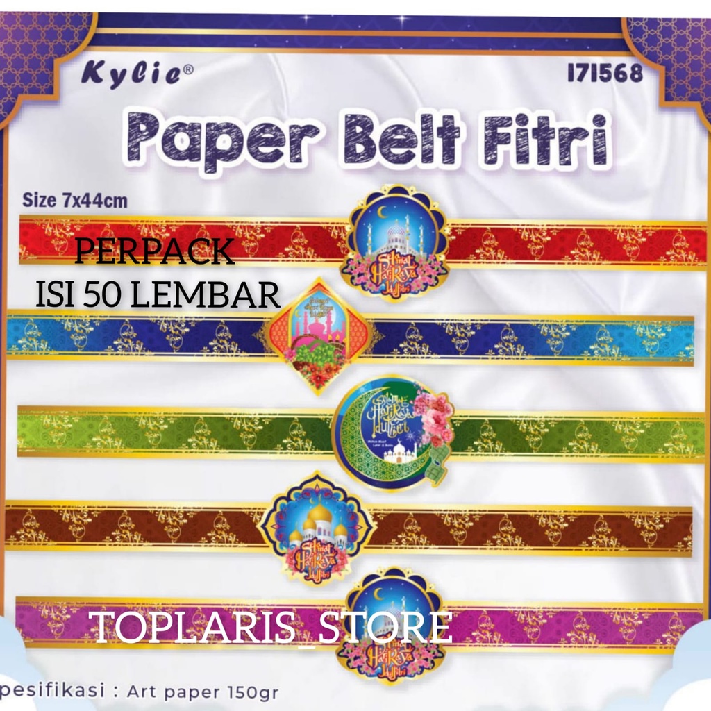 

Pita Idul Fitri Paper Belt Idul Fitri Lebaran023 TPO