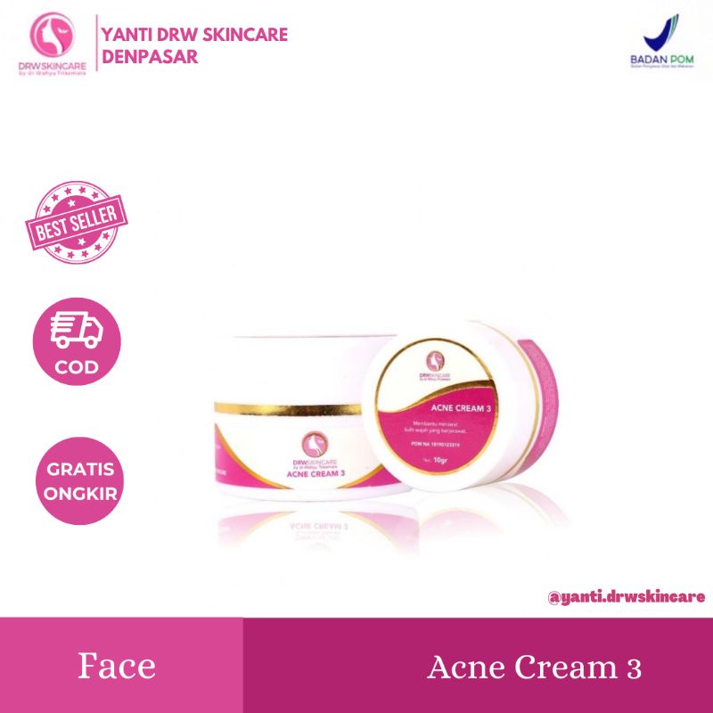 Drw Skincare Krim Malam Acne /Brightening Drw Skincare