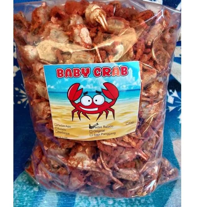 

♥ BABY CRAB CRISPY 1/2 KG IZIN PIRT 500GRAM HALAL KILOAN ◌