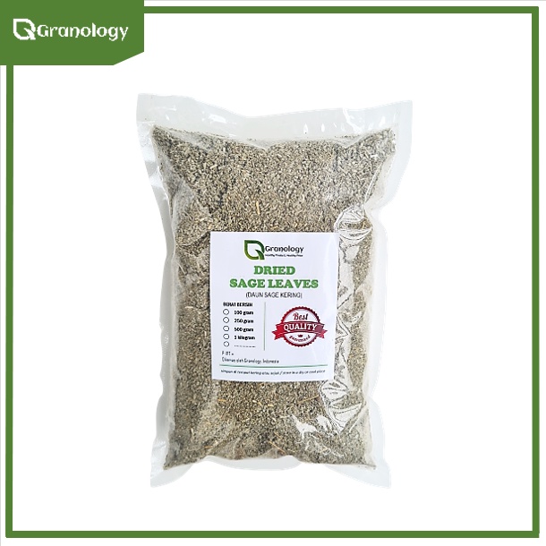 Sage Kering / Dried Sage Leaves (1 kilogram) by Granology