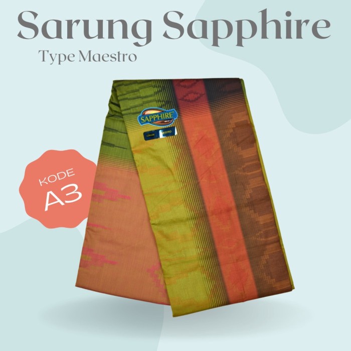 Sarung dewasa / sarung sapphire maestro