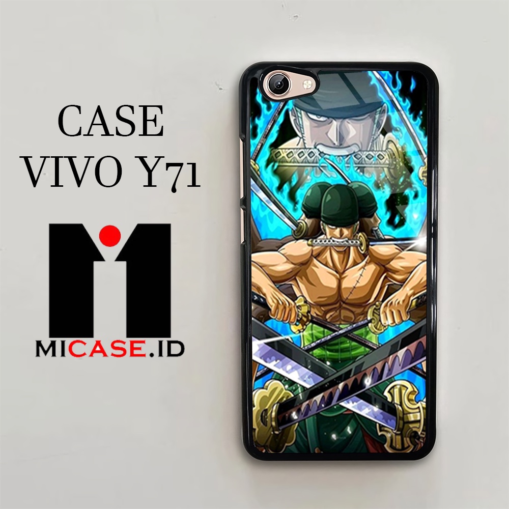 Case VIVO Y71 - Casing VIVO Y71 Fashion Case Terbaru 2023 MI.CASE [ ANIME ONE PIECE ] Soft Case Glas