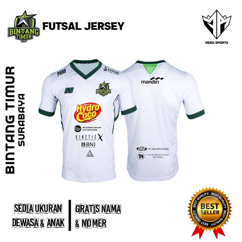Jersey Bintang Timur Surabaya 2022 Full Printing