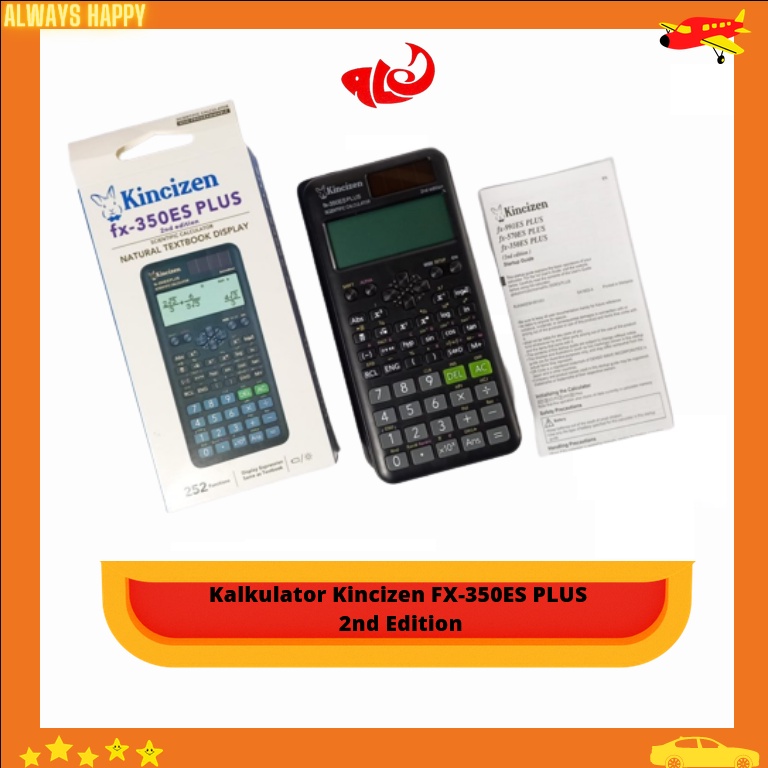 

Kalkulator Kincizen FX-350ES PLUS 2nd Edition Kalkulator Murah