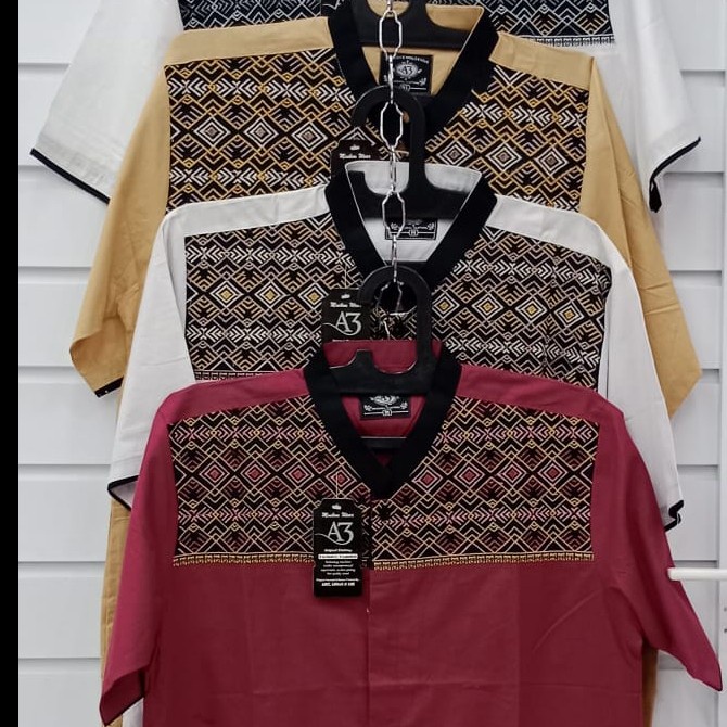 BAJU KOKO LENGAN PENDEK A3