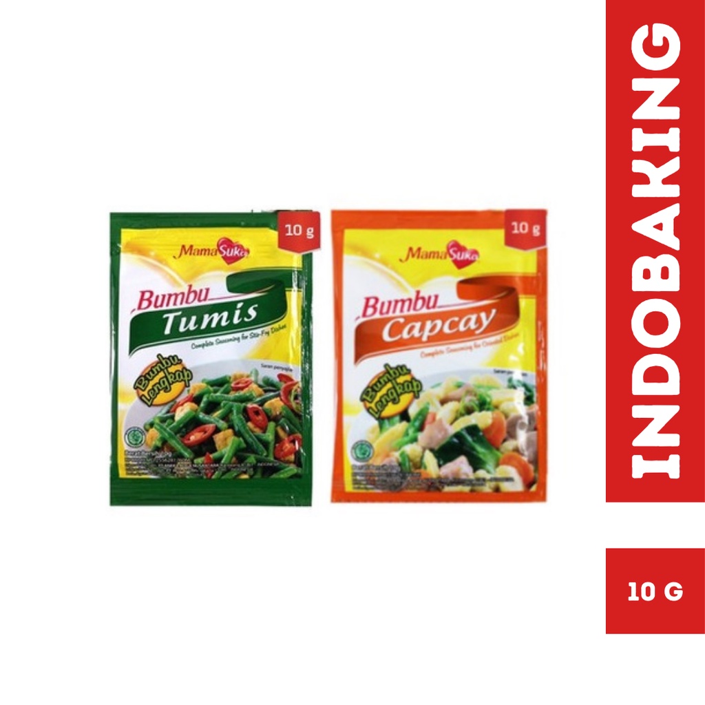 Mamasuka Bumbu Masak Tumis Capcay Instan Renceng isi 12 Sachet 10g