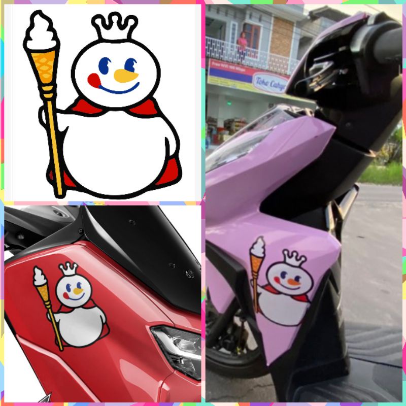 

Sticker Logo Mixue ukuran 12cm