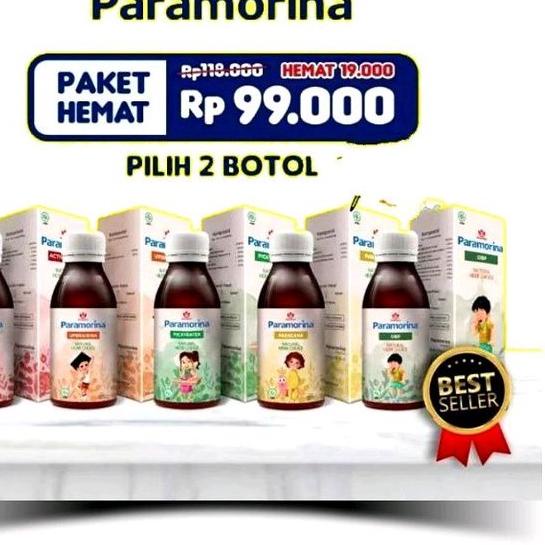 

✈ Paket Hemat Paramorina - ROH honey / atasi anak susah makan (pickyater), terlambat bicara (ubrainina), terlambat jalan (actifgrow) ➹