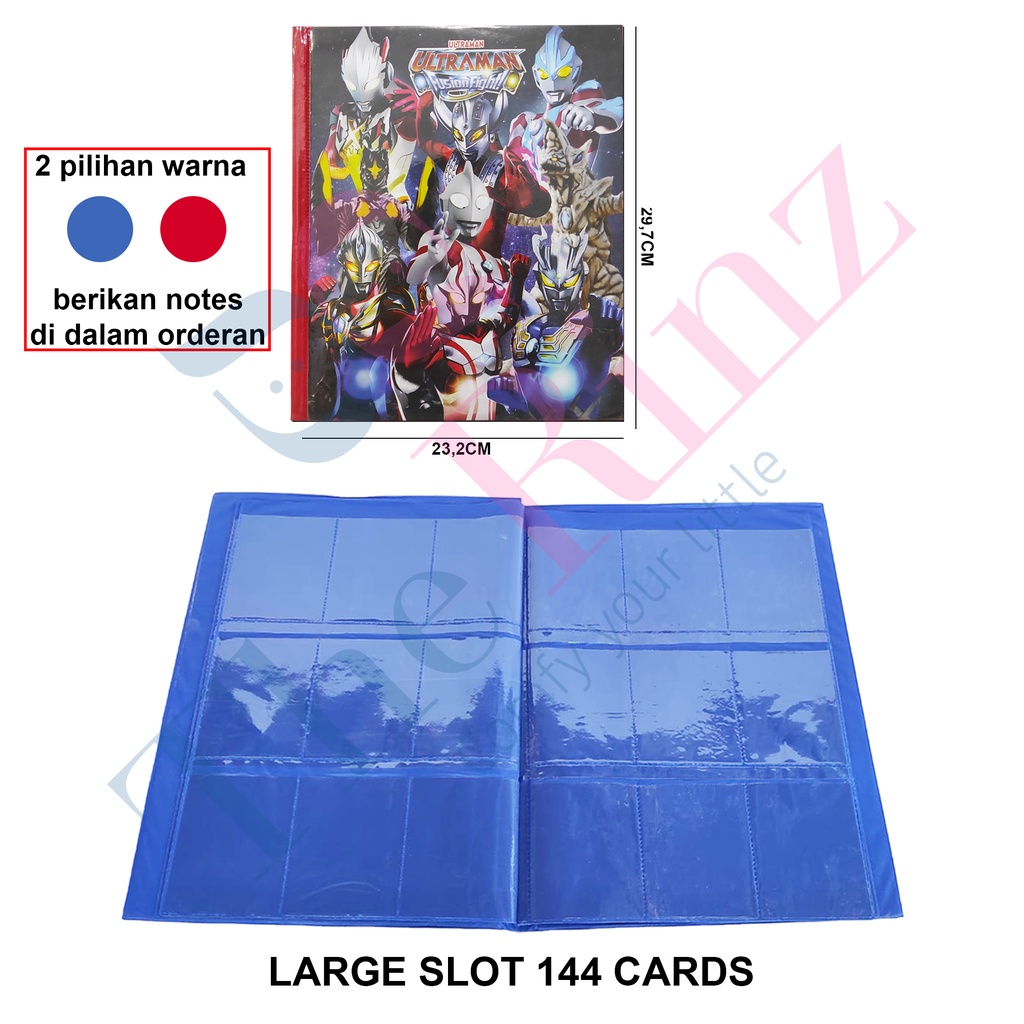 Promo Album Kartu Ultraman Zero / Buku Koleksi Mainan Kartu Ultraman