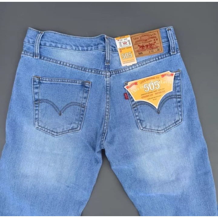 Celana jeans standart / jeans reguler pria - basic Celana panjang- Jeans cowok cowo