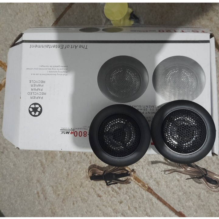 G674 ORIGINAL SPEAKER TWITER MOBIL SUPER CAR AUDIO 800W MAGNET TREBLE TWEETER SUROUND VOCAL VOKAL