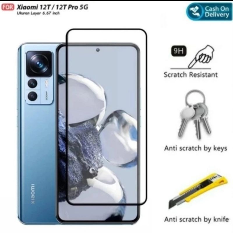 Redmi Note 12 Note 12 PRO 4G 5G tempered glass anti gores kaca full lcd