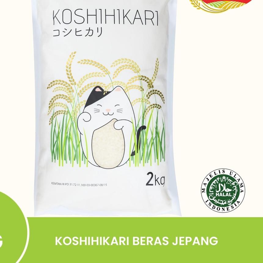 

☺ Koshihikari Beras Jepang 2KG ✶