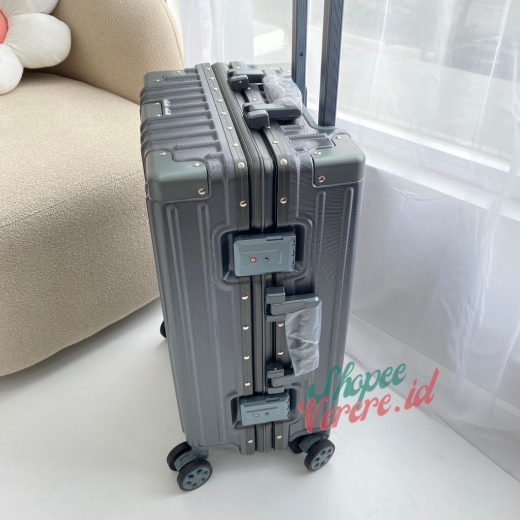 Koper Parkson RUBY Series 20 Inch Size Cabin dan 24 Inch Size Bagasi Koper Cabin TSA Lock Frame Aluminium SuitCase Koper Anti Pecah