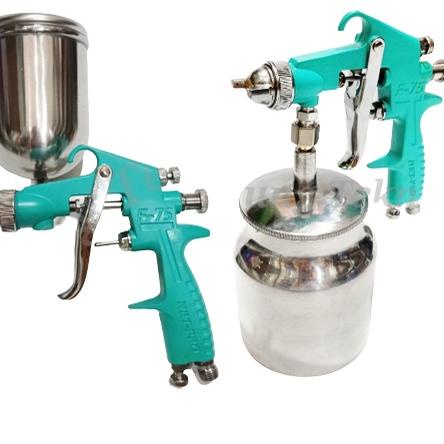 ➨ NRT PRO Spray gun F75 - Alat semprot cat - Nozzle 1.5mm ➧