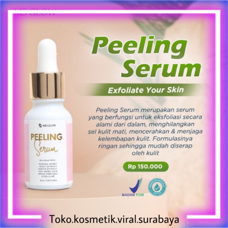 PEELING SERUM MS GLOW/SERUM PEELING MS GLOW ORIGINAL