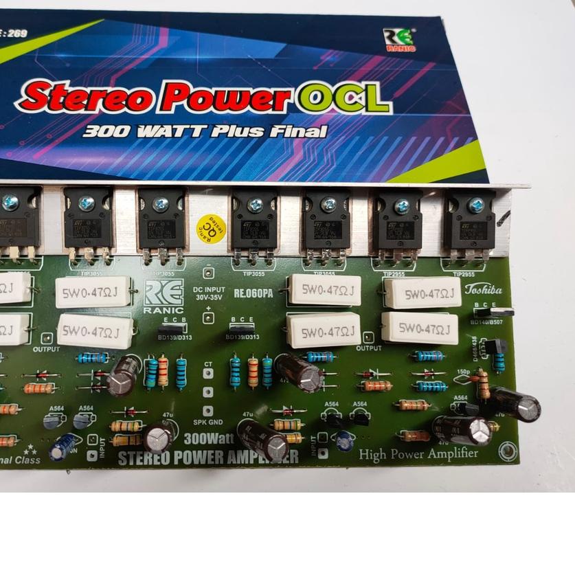 ➢ Kit Power Amplifier OCL 300W stereo ✯