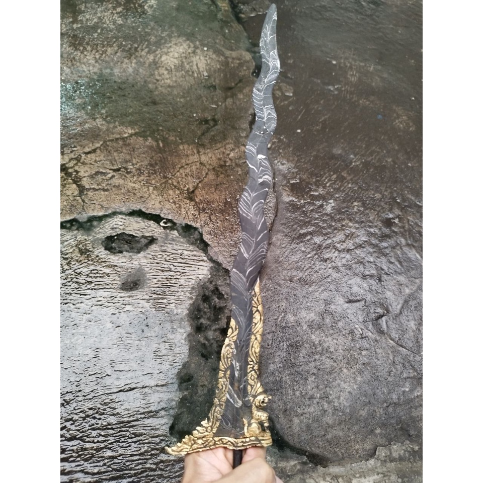 Keris Kinatah Singo Barong luk 11