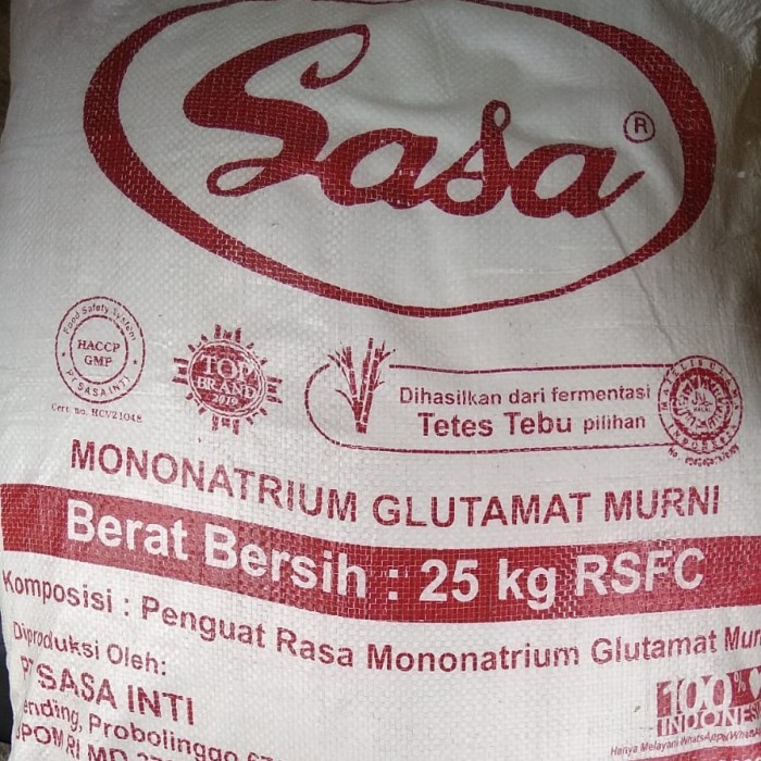 

Sasa micin penyedap rasa 25kg ( kusus gojek dan grab )