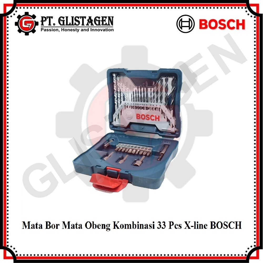 Bosch Mata Bor Obeng Kombinasi 33 Pcs X-line