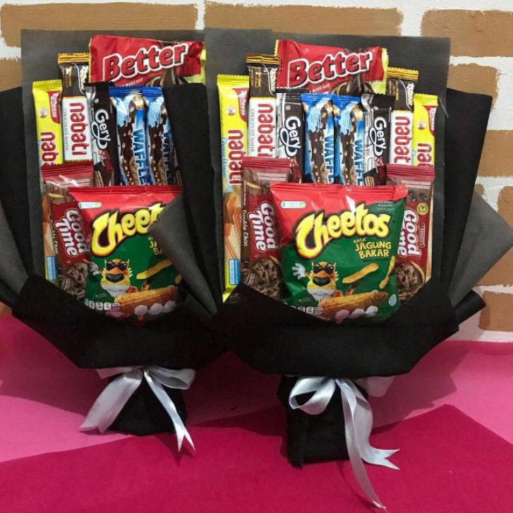 

TERLARIS BB025 (READY STOCK) BISA KIRIM DI HARI YANG SAMA -BOUQUET SNACK / BUCKET SNACK / BUKET MAKANAN / SNACK BUKET- !!