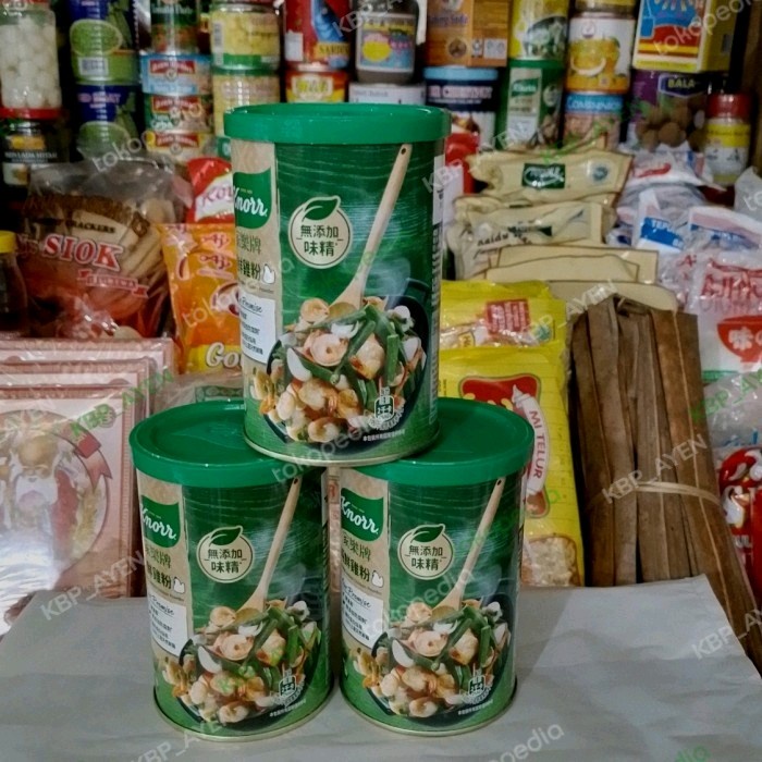 knorr chicken powder non MSG / hijau / knorr hongkong