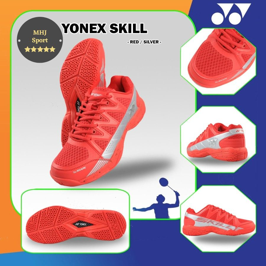 SEPATU BADMINTON YONEX SKILL TRU CUSHION DAN TRU SHAPE ORIGINAL