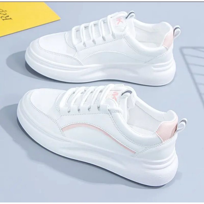 TmO - 8.8 Sale Sepatu wanita fashion sneakers MK1/sepatu sneakers tali trendy termurah bisa cod kekinian/sepatu wanita jalan santai trendy/sepatu wanita sneakers santai jalan trendy