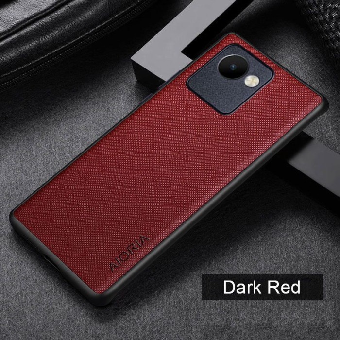 REALME C30S / C30 COVER SOFT CASE CANVAS CROSS PATTERN SILIKON SOFTCASE
