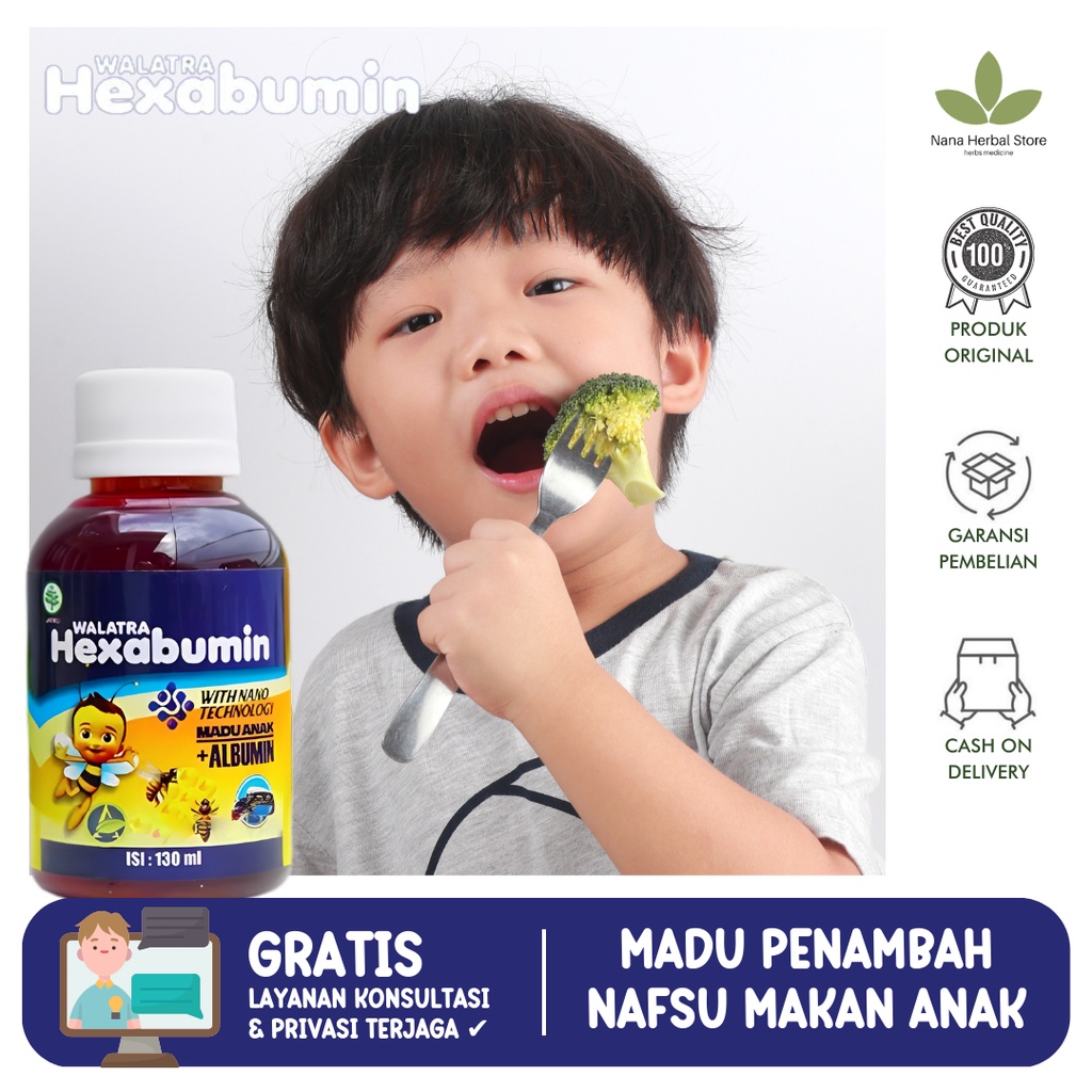 Vitamin Anak Penambah Nafsu Makan, Madu Anak Penambah Nafsu Makan, Madu Penggemuk Badan Anak, Penamb