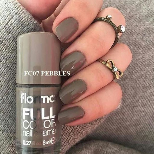 FC07 Pebbles on The Beach ~ Original Flormar Nail Polish Kutek Halal / Kutek Flormar Turki