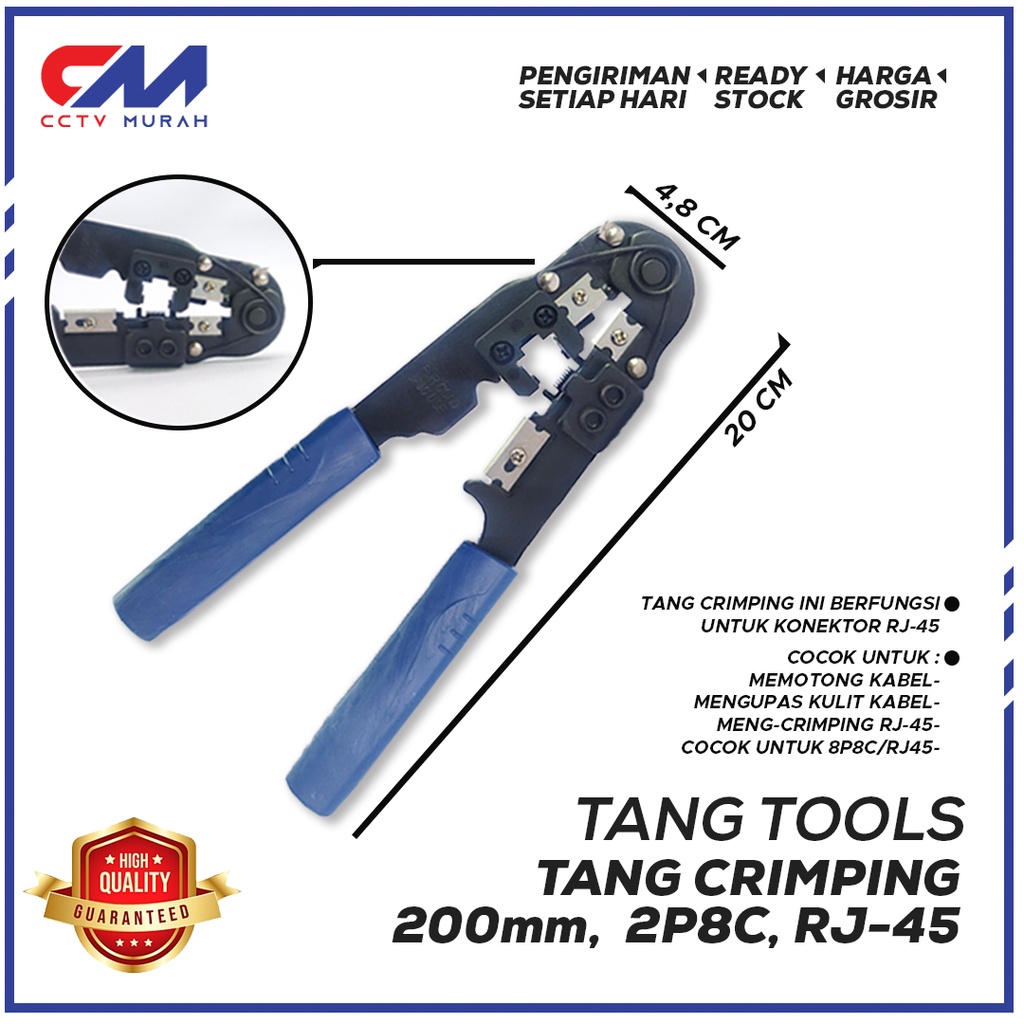 TANG CRIMPING 200mm || Modular Crimping Tool - Tang Crimping 200mm