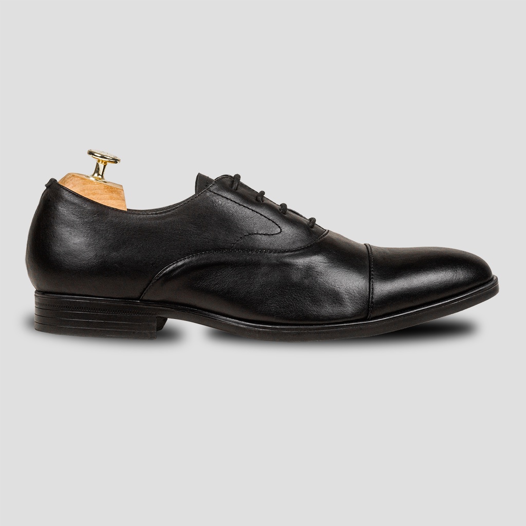 Sepatu Pria / Sepatu Kulit / Sepatu Formal / Sepatu Pantofel Jackwell Marc Oxford Black 0303