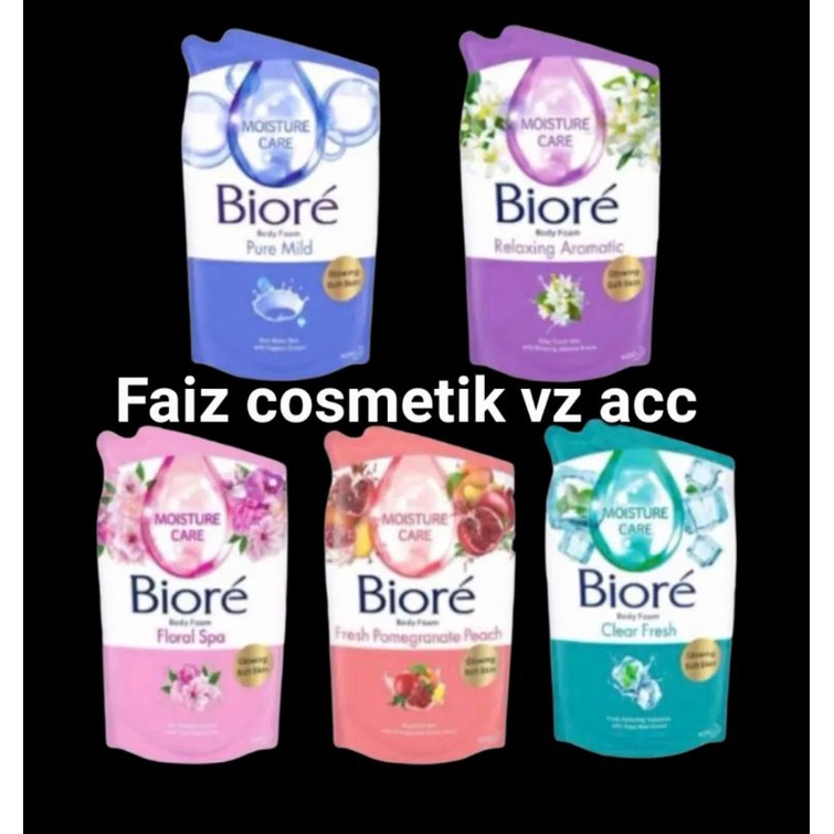 Biore Body Foam 400ml Sabun Cair Refill/ Sabun Biore Cair