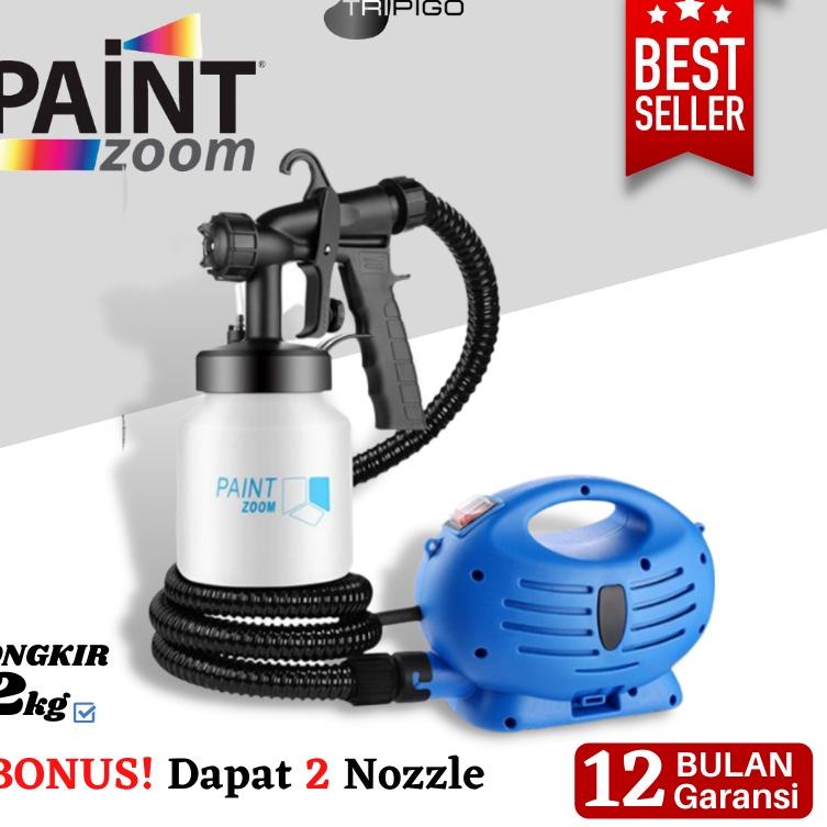 ✱ Paint Zoom Spray Gun Kompresor Mini Airbrush Alat Cat Semprot Listrik Murah ▲