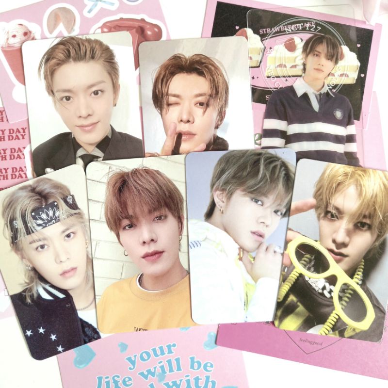 [TAKEALL GET 7 PC] UNDERPRICE PC OFC YUTA NCT127 MD 6TH ANNIVERSARY SLOWACID 2BADDIES CHATARSIS FAVO