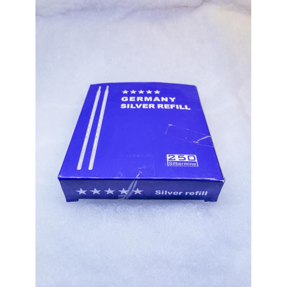 

(12 pcs) Silver pen Germany penanda pola / Silvr pen / Pen silver / Pen pola