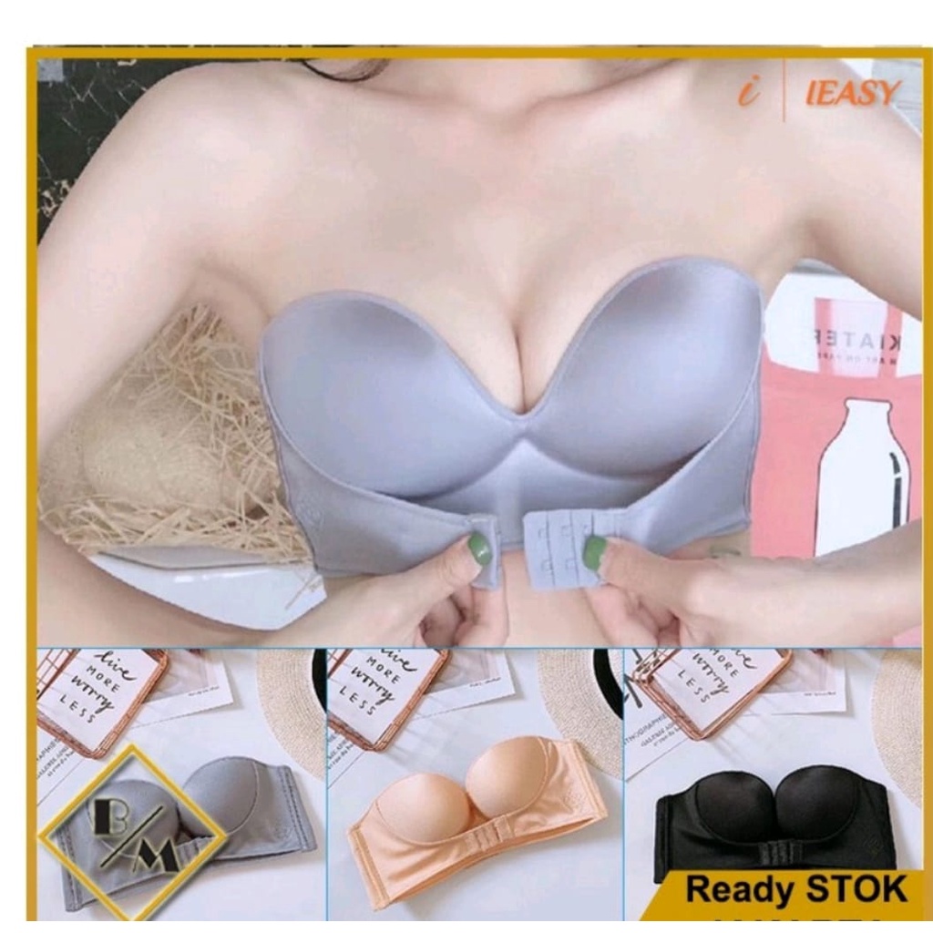 Bra Wanita Seamless Dengan Model Tanpa Tali Strap