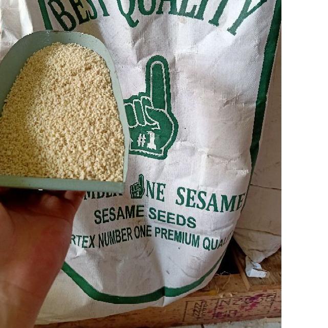 

☂ Wijen Putih Import 1kg kilo Sesame Seed Premium Quality Fresh Onde Onde DLL ✴