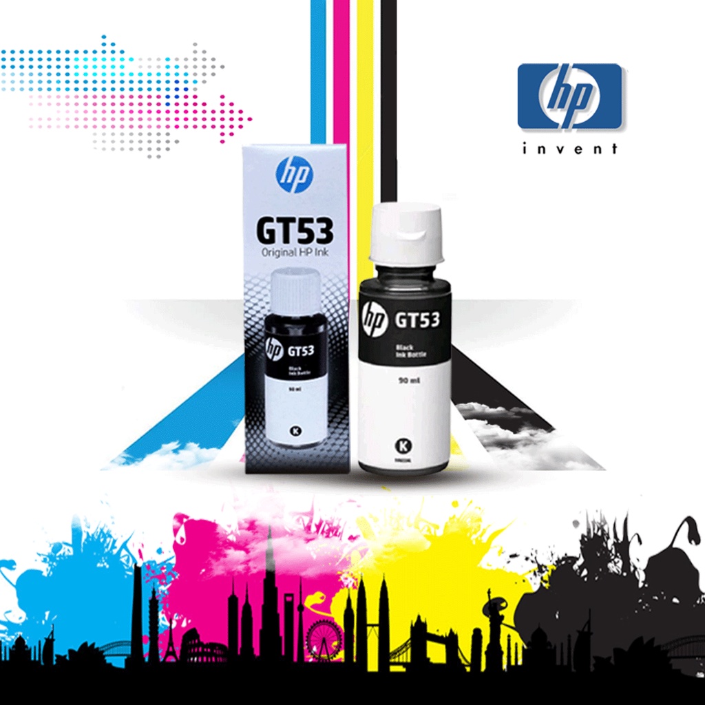 tinta printer HP GT 52-53 BLACK ink tank 115 310 315 319 415 319 419 311 316 318 411 412 416 419