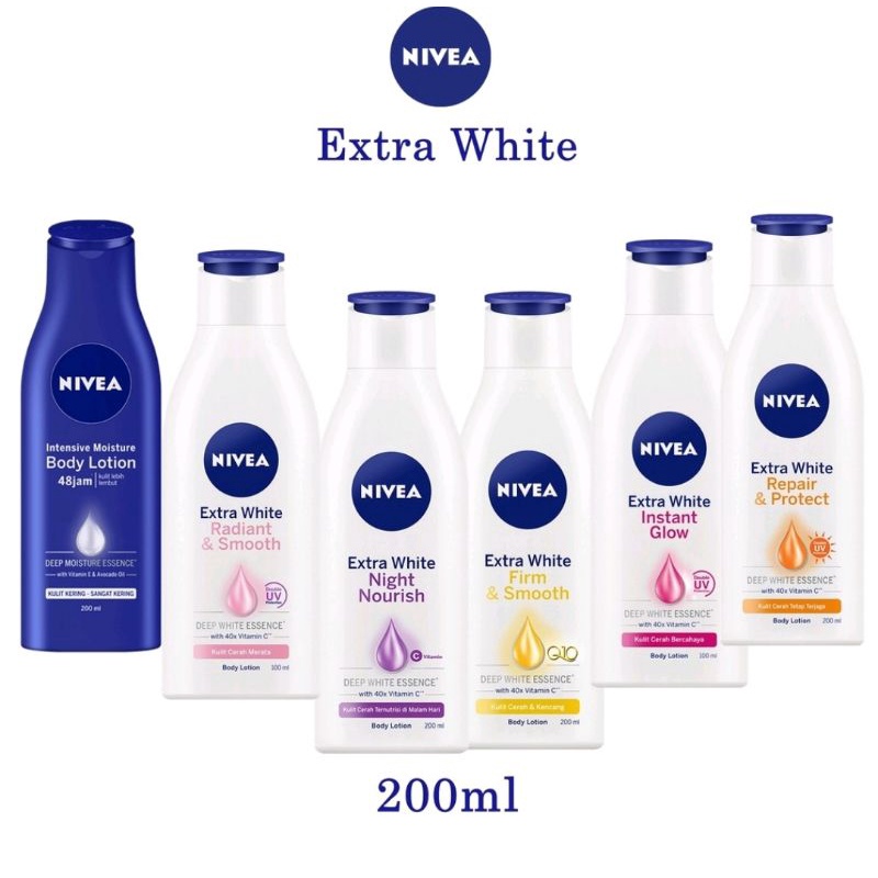 Nivea Hand & Body Lotion Extra White 200 ml