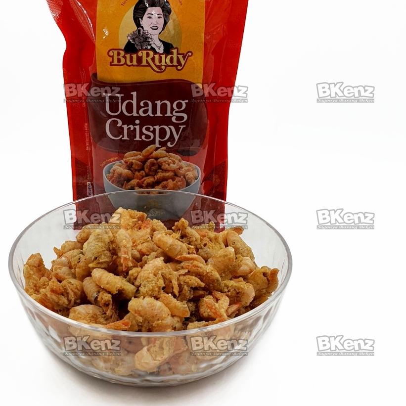 

♚ Bu Rudy Udang Goreng Kering Crispy Kemasan Pouch ✻