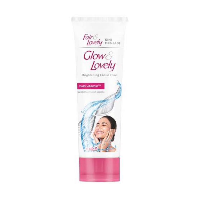 FAIR &amp; LOVELY FACIAL WASH FOAM MULTI VITAMIN 100 G / GLOW &amp; LOVELY FACE WASH