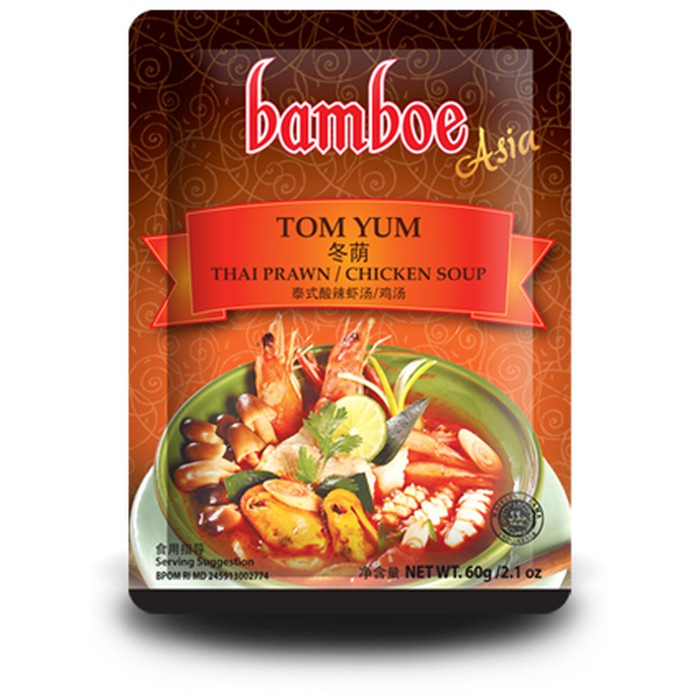 

Bumbu Bamboe Tomyam / Tom Yum / Bamboe Saus Teriyaki / Bamboe Saus Asam Manis