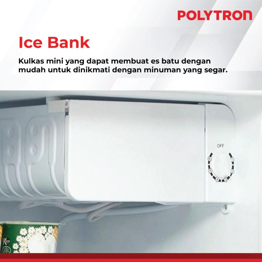 Polytron Kulkas Mini Refrigerator 50L PRH 51