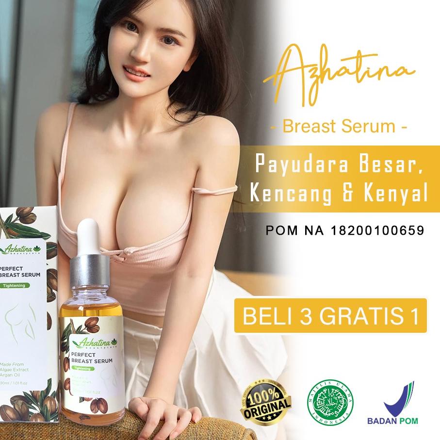 Murah Lebay PERFECT BREAST SERUM AZHATINA 30ml / PEMBESAR PAYUDARA AMPUH PERMANEN / PENGENCANG PAYUD