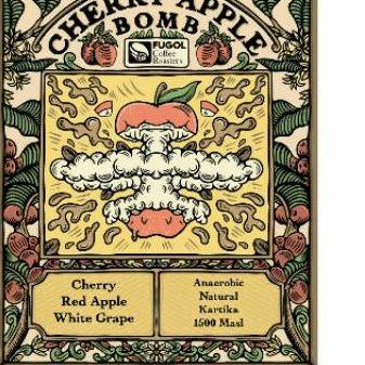 

➥ Kopi Arabika CHERRY APPLE BOMB! Natural Anaerobic Specialty Coffee (100 gr) ☊
