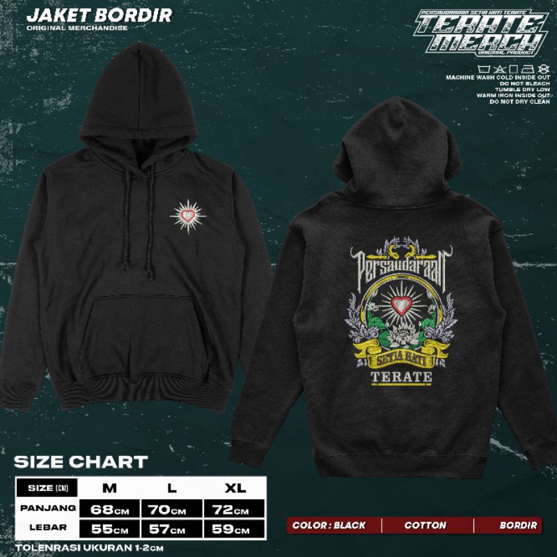 HOODIE BORDIR TERATE - JAKET BLUSUK PSHT - JAKET TERATE - JAKET DISTRO - JAKET KEREN - JAKET KEKINIA